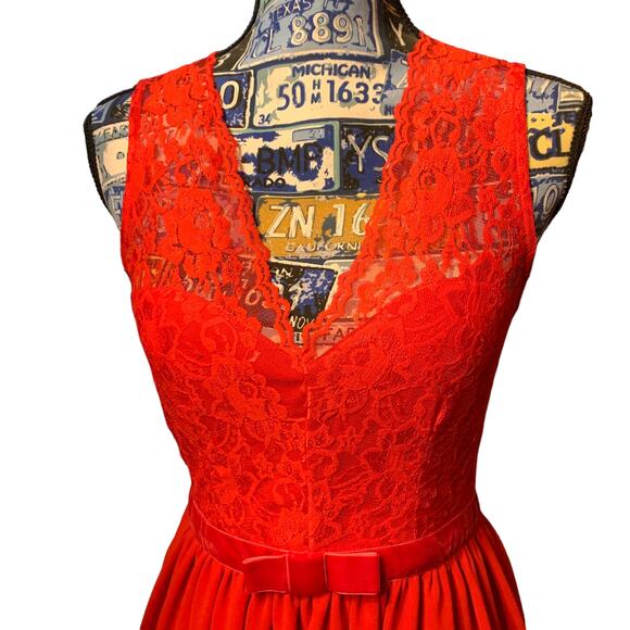 ASOS Red Dress size 4 - Picture 7 of 9